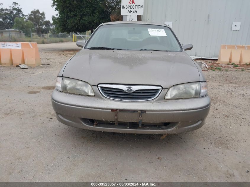 1999 Mazda 626 Es V6/Lx (V6) VIN: 1YVGF22D6X5901132 Lot: 39523857