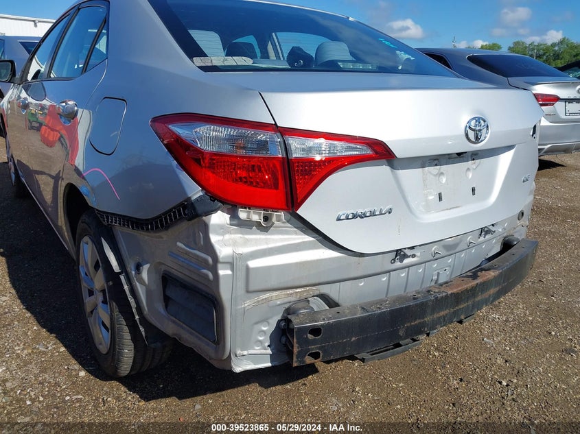 2014 Toyota Corolla Le VIN: 2T1BURHE4EC208171 Lot: 39523865