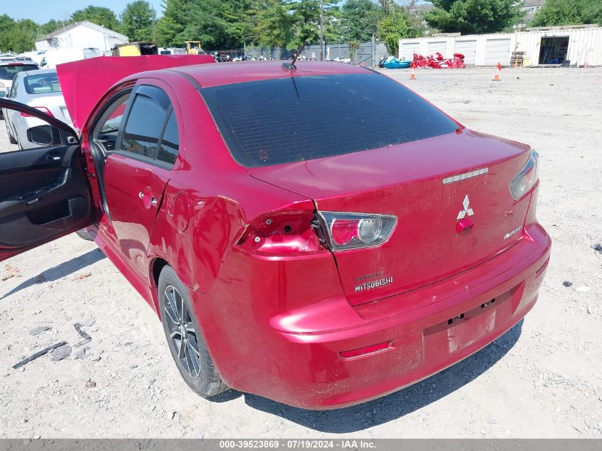 2017 Mitsubishi Lancer Es VIN: JA32U2FU1HU001759 Lot: 39523869