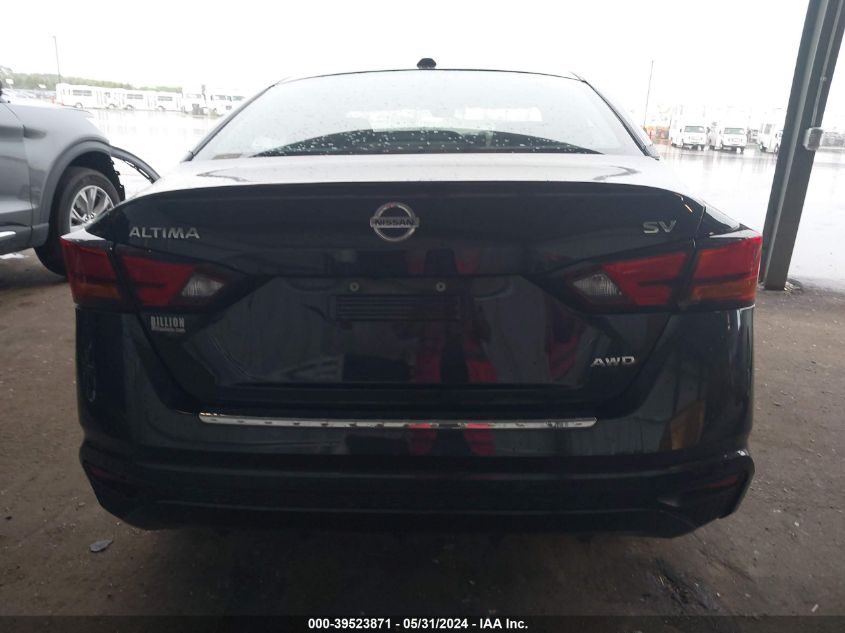 2021 Nissan Altima Sv Intelligent Awd VIN: 1N4BL4DWXMN409790 Lot: 39523871