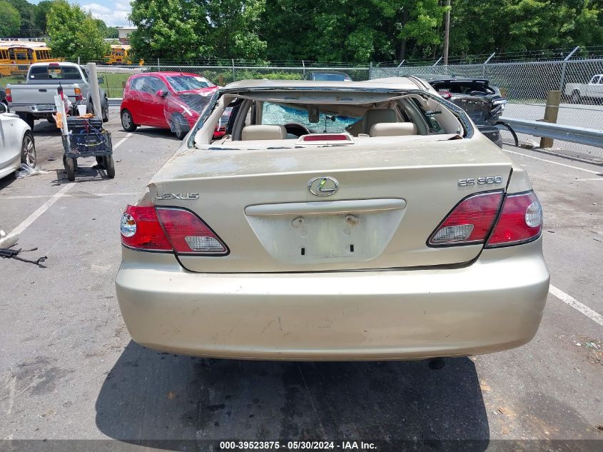 2003 Lexus Es 300 VIN: JTHBF30G730132908 Lot: 39523875