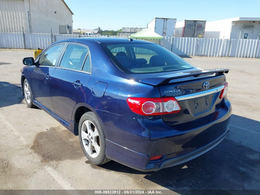 2011 Toyota Corolla VIN: 2TBU4EE2BC557672 Lot: 39523912