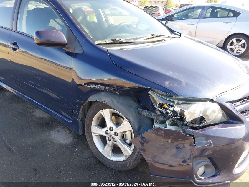 2011 Toyota Corolla VIN: 2TBU4EE2BC557672 Lot: 39523912