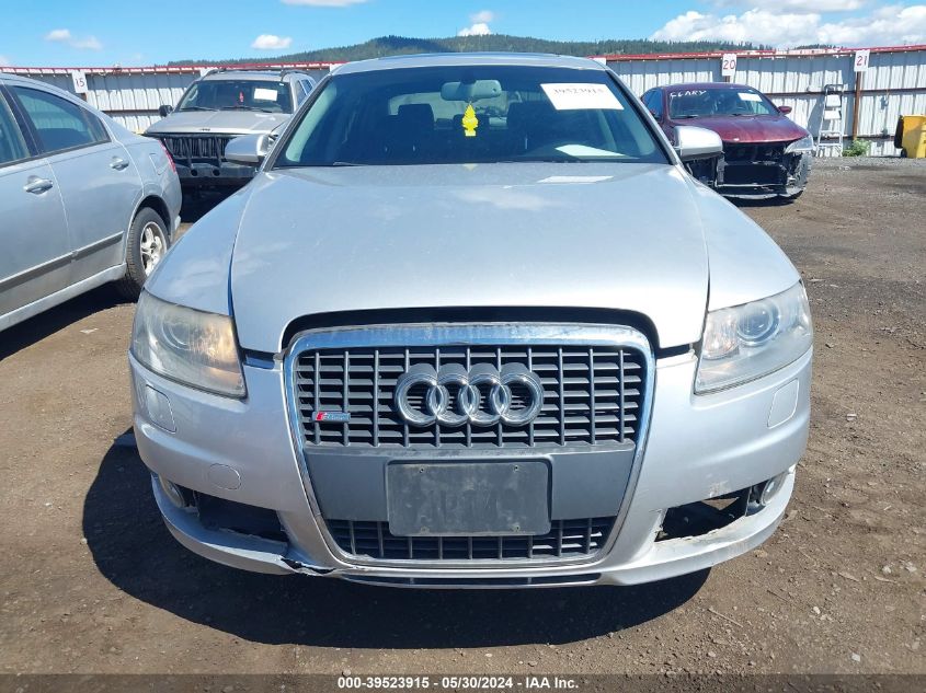 2007 Audi A6 3.2 VIN: WAUEH74FX7N041705 Lot: 39523915