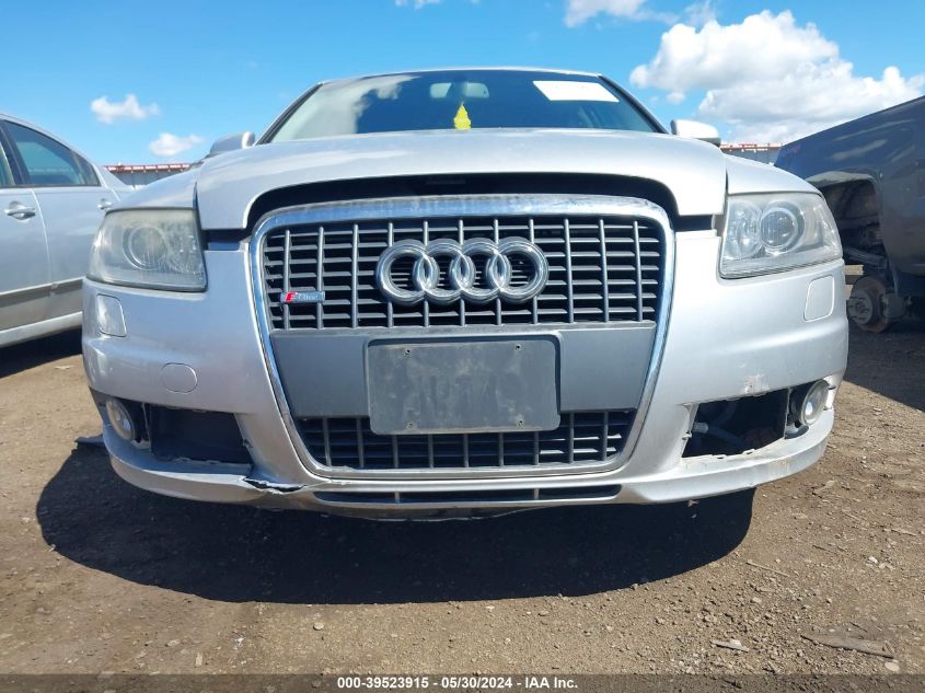 2007 Audi A6 3.2 VIN: WAUEH74FX7N041705 Lot: 39523915