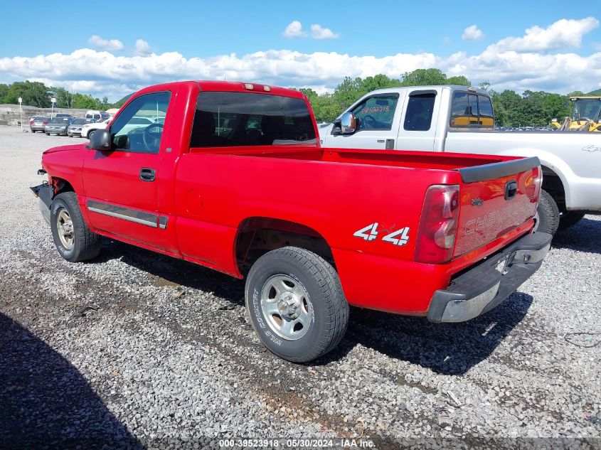 2003 Chevrolet Silverado 1500 VIN: 1GCEK14VX3Z154131 Lot: 39523918