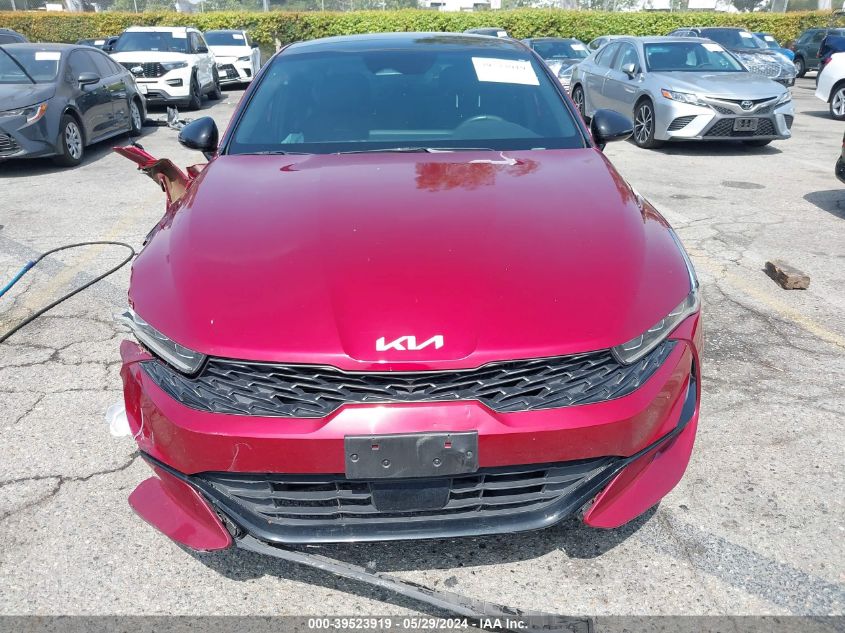 2022 Kia K5 Gt-Line VIN: 5XXG64J29NG083681 Lot: 39523919