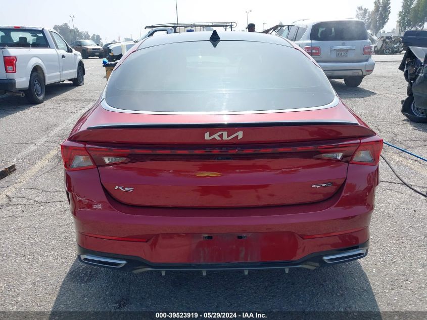 2022 Kia K5 Gt-Line VIN: 5XXG64J29NG083681 Lot: 39523919