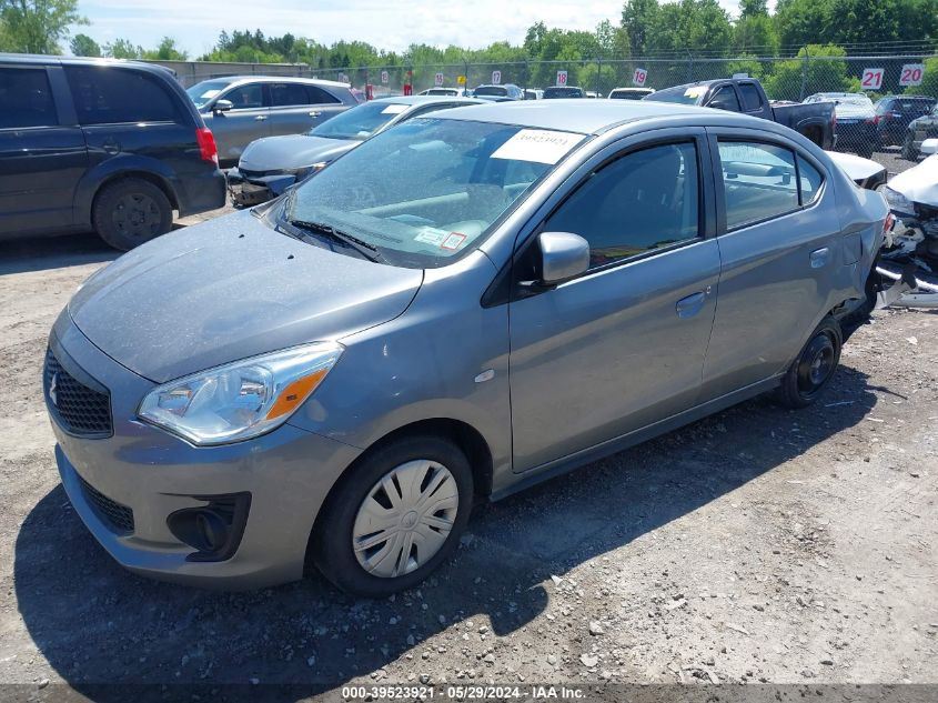 2020 Mitsubishi Mirage G4 Es VIN: ML32F3FJ0LHF07923 Lot: 39523921