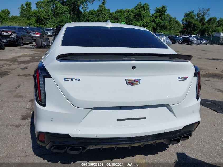 2023 Cadillac Ct4-V V-Series Blackwing VIN: 1G6DL5RP9P0410993 Lot: 39523926