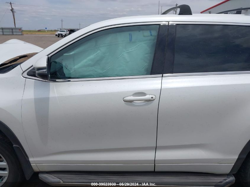 2016 Toyota Highlander Le VIN: 5TDZARFH7GS021215 Lot: 39523930