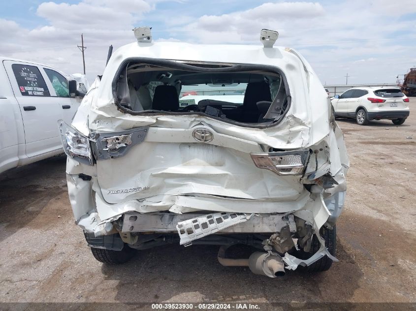 2016 Toyota Highlander Le VIN: 5TDZARFH7GS021215 Lot: 39523930