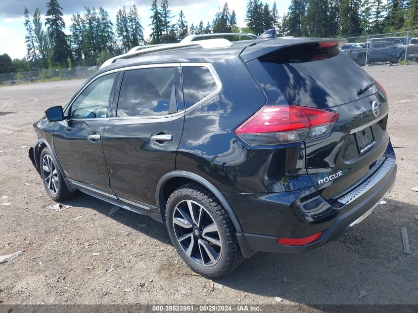 2017 Nissan Rogue Sl VIN: JN8AT2MV4HW278829 Lot: 39523951