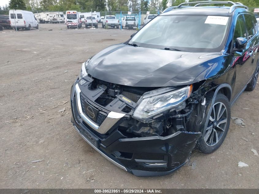 2017 Nissan Rogue Sl VIN: JN8AT2MV4HW278829 Lot: 39523951