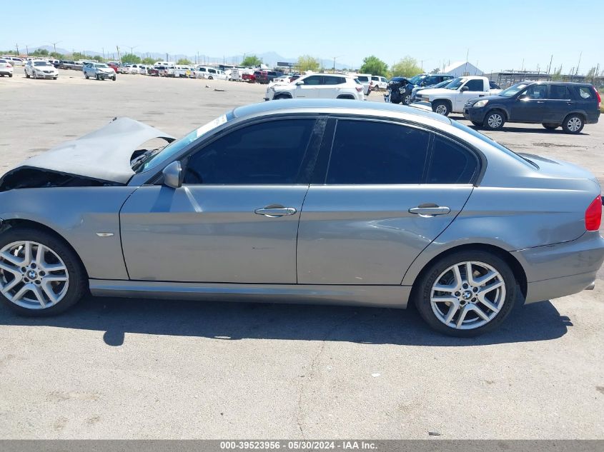2011 BMW 328I VIN: WBAPH5G56BNM80554 Lot: 39523956
