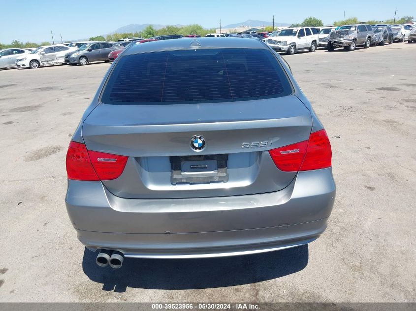 2011 BMW 328I VIN: WBAPH5G56BNM80554 Lot: 39523956