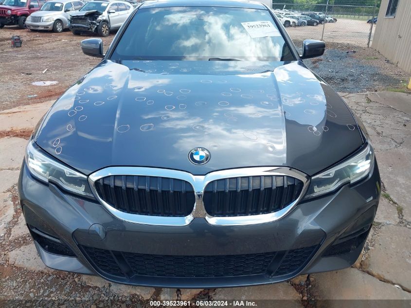 2021 BMW 330I VIN: 3MW5R1J04M8C08682 Lot: 39523961