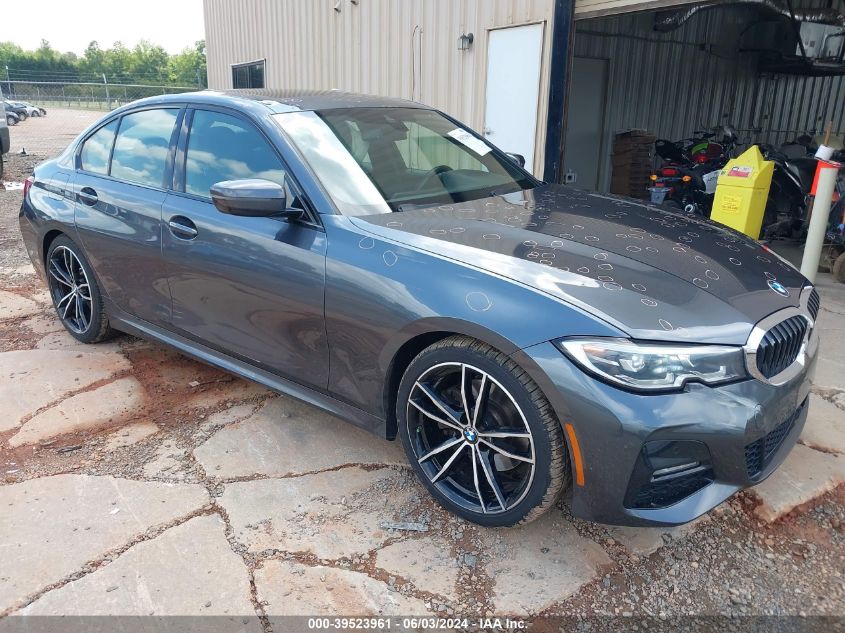 2021 BMW 330I VIN: 3MW5R1J04M8C08682 Lot: 39523961