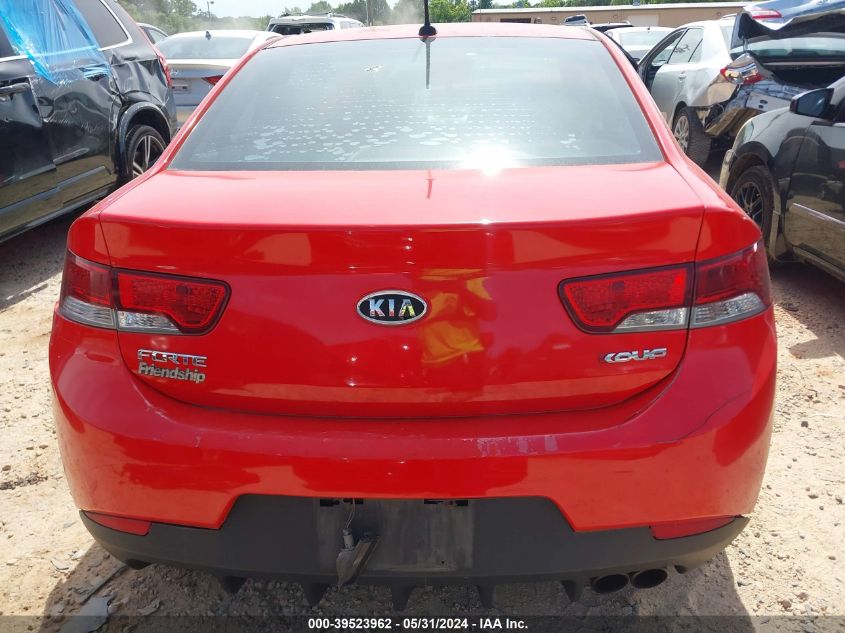 2010 Kia Forte Koup Sx VIN: KNAFW6A32A5307059 Lot: 39523962