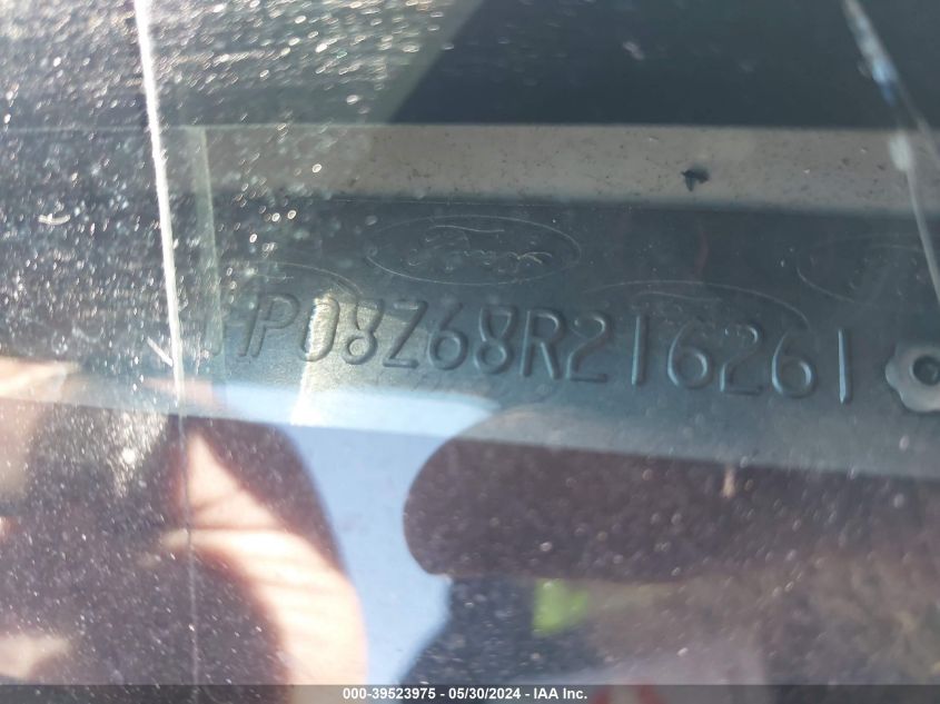 2008 Ford Fusion Sel VIN: 3FAHP08Z68R216261 Lot: 39523975