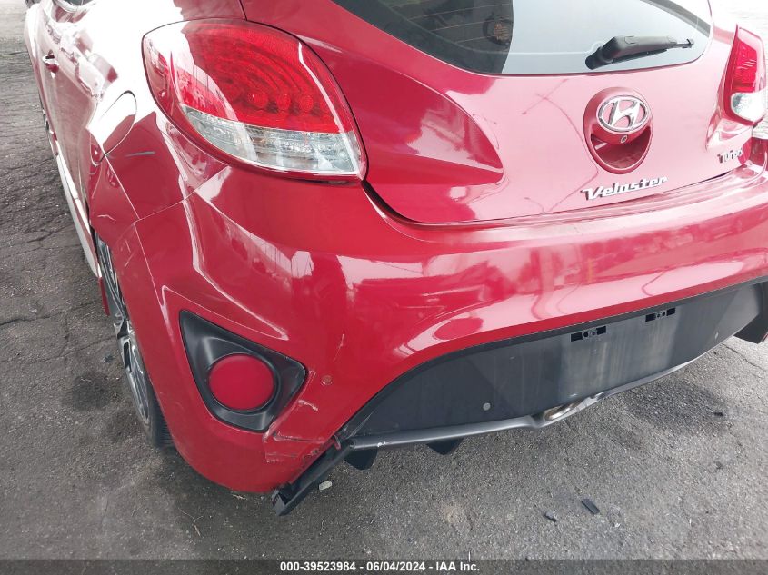 KMHTC6AE5GU257641 2016 Hyundai Veloster Turbo