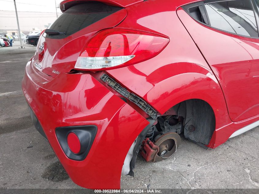 KMHTC6AE5GU257641 2016 Hyundai Veloster Turbo