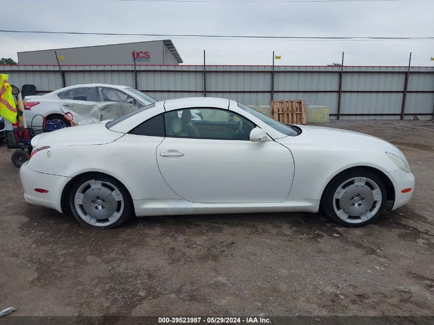 2003 Lexus Sc 430 VIN: JTHFN48Y430048441 Lot: 39523987