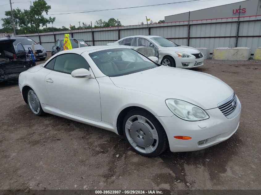 2003 Lexus Sc 430 VIN: JTHFN48Y430048441 Lot: 39523987