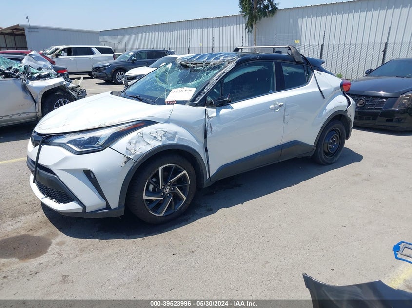 2022 Toyota C-Hr Limited VIN: NMTKHMBX8NR144546 Lot: 39523996