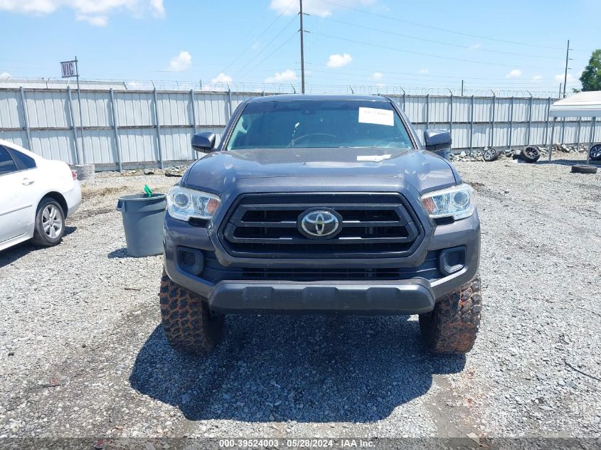 2020 Toyota Tacoma Sr VIN: 5TFAX5GNXLX165516 Lot: 39524003