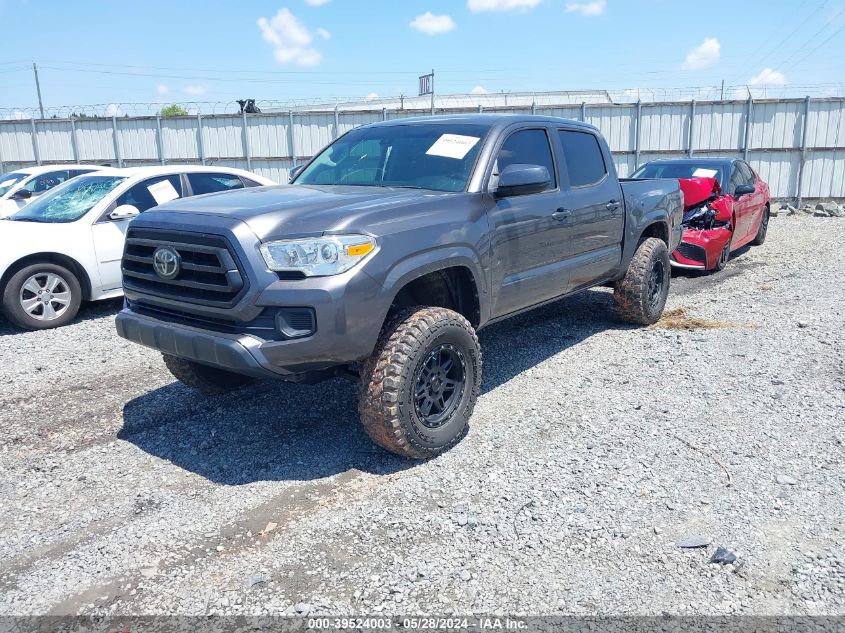 2020 Toyota Tacoma Sr VIN: 5TFAX5GNXLX165516 Lot: 39524003