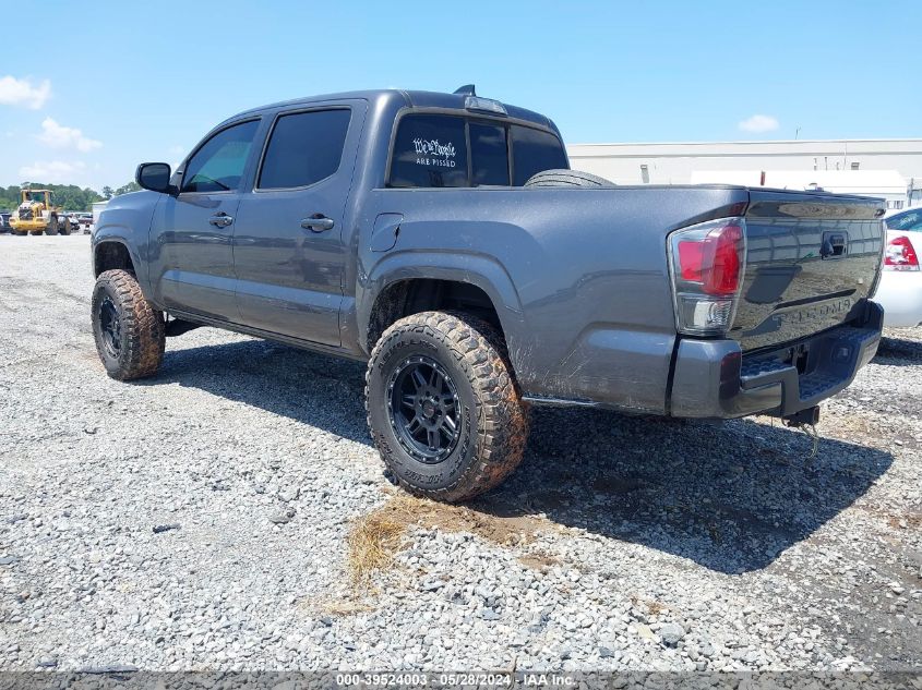 2020 Toyota Tacoma Sr VIN: 5TFAX5GNXLX165516 Lot: 39524003