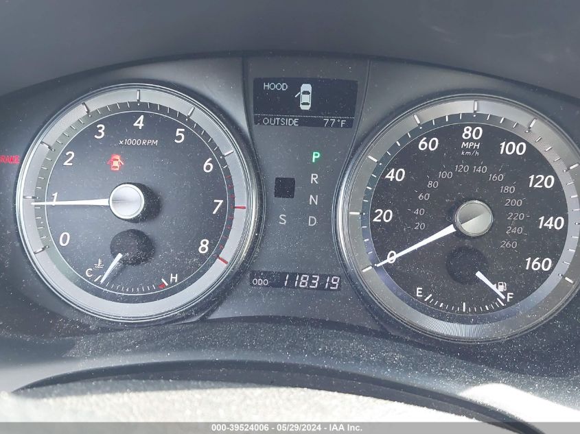 2010 Lexus Es 350 VIN: JTHBK1EG9A2362749 Lot: 39524006