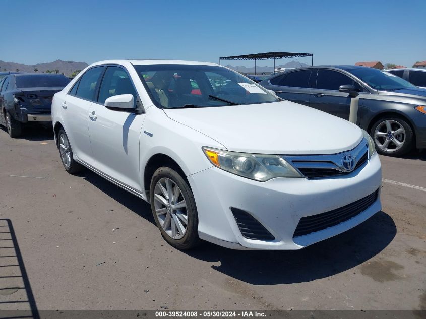 2012 Toyota Camry Hybrid Xle VIN: 4T1BD1FKXCU046682 Lot: 39524008