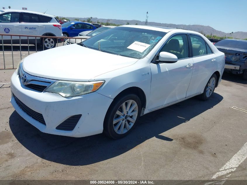 2012 Toyota Camry Hybrid Xle VIN: 4T1BD1FKXCU046682 Lot: 39524008