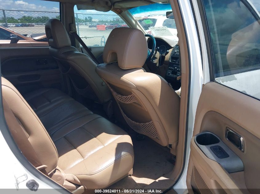 2007 Honda Pilot Ex-L VIN: 5FNYF18587B013209 Lot: 39524011