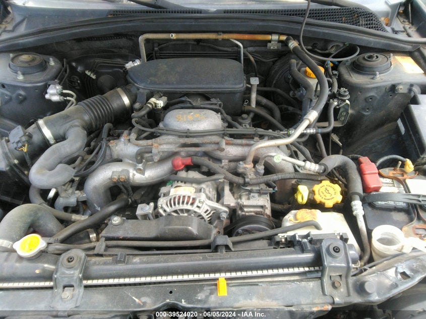 2008 Subaru Forester 2.5X VIN: JF1SG63668H704343 Lot: 39524020