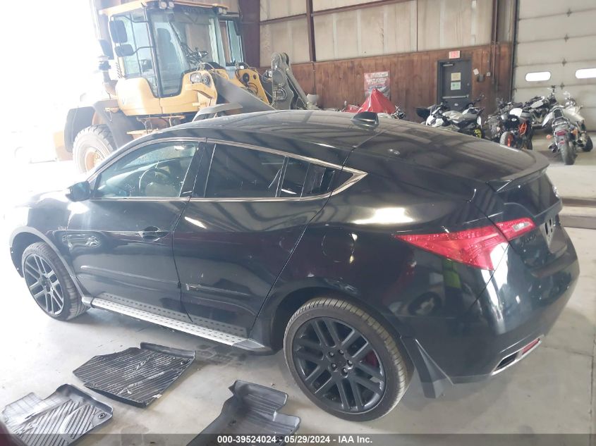 2012 Acura Zdx VIN: 2HNYB1H69CH500292 Lot: 39524024