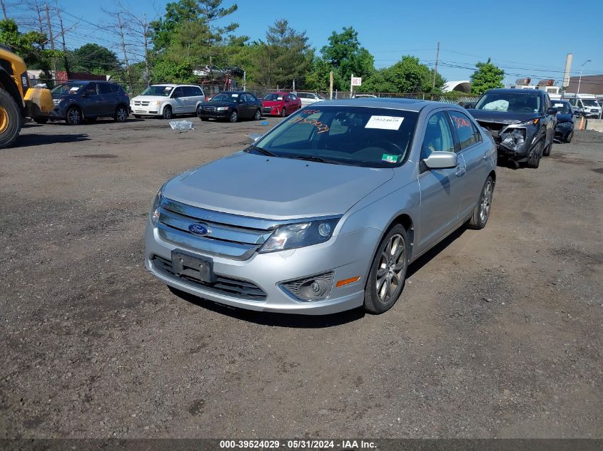 2012 Ford Fusion Sel VIN: 3FAHP0JG9CR330515 Lot: 39524029