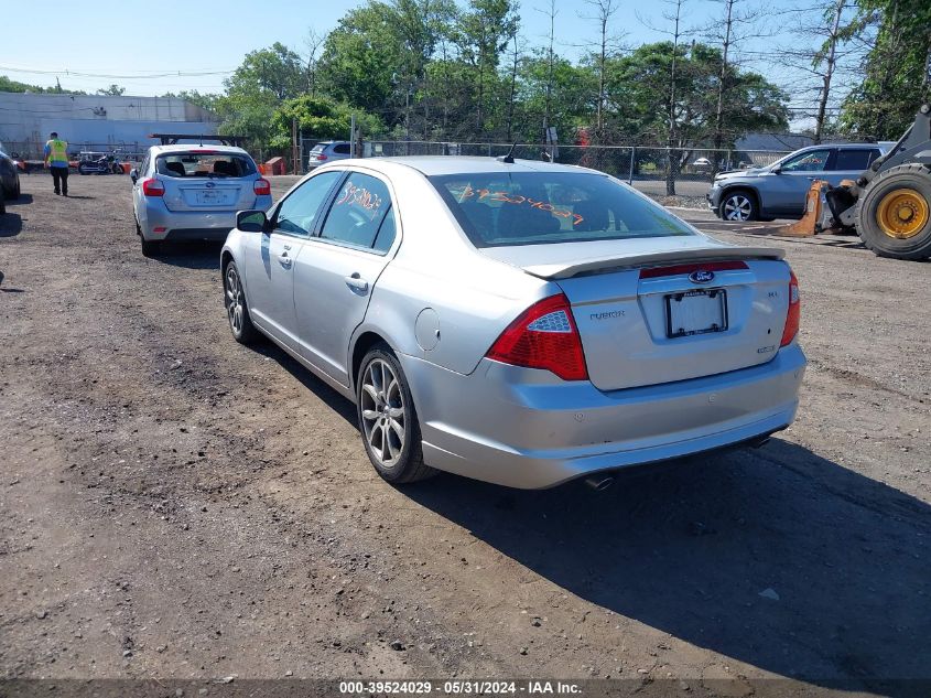 2012 Ford Fusion Sel VIN: 3FAHP0JG9CR330515 Lot: 39524029