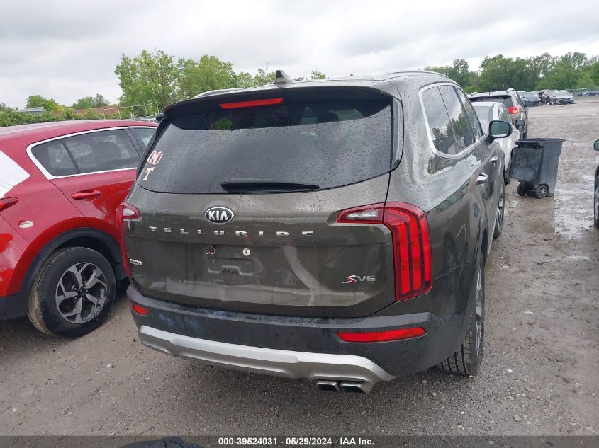 2021 Kia Telluride S VIN: 5XYP6DHC2MG105397 Lot: 39524031