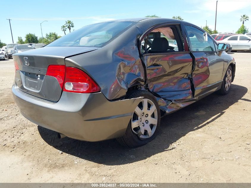 2006 Honda Civic Lx VIN: 2HGFA16516H516986 Lot: 39524037