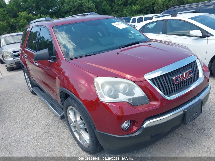 2010 GMC Acadia Sle VIN: 1GKLRLEDXAJ107881 Lot: 39524048