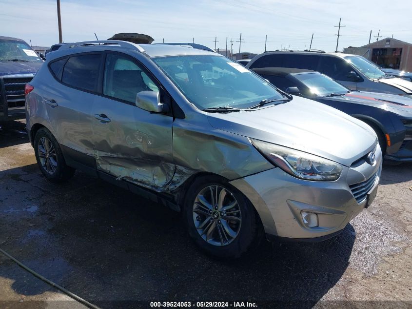 2015 Hyundai Tucson Se VIN: KM8JU3AG7FU007692 Lot: 39524053