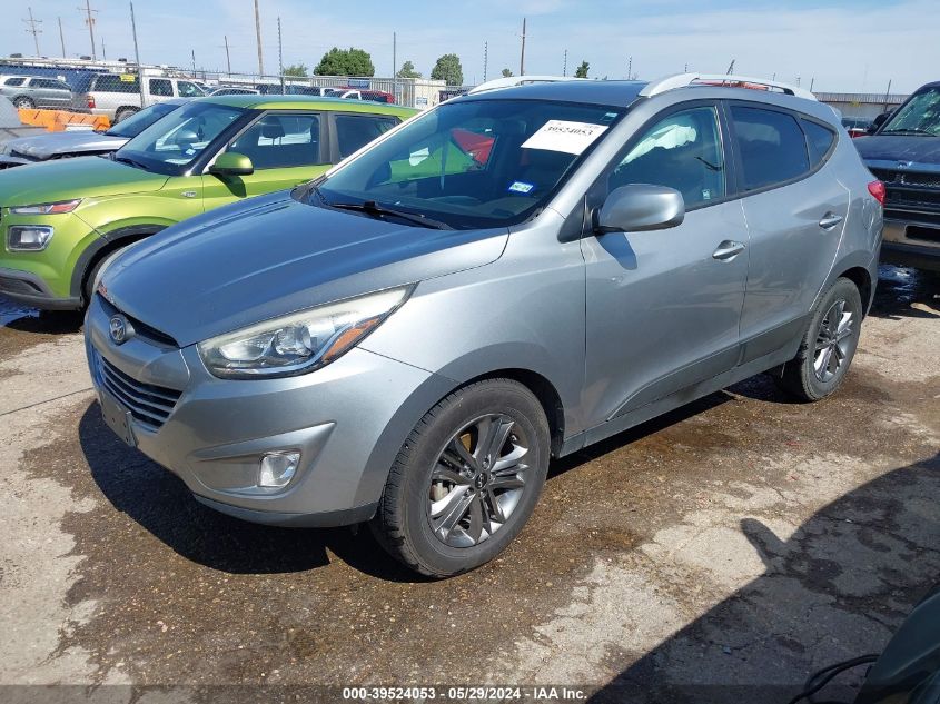 2015 Hyundai Tucson Se VIN: KM8JU3AG7FU007692 Lot: 39524053