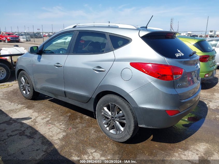 2015 Hyundai Tucson Se VIN: KM8JU3AG7FU007692 Lot: 39524053