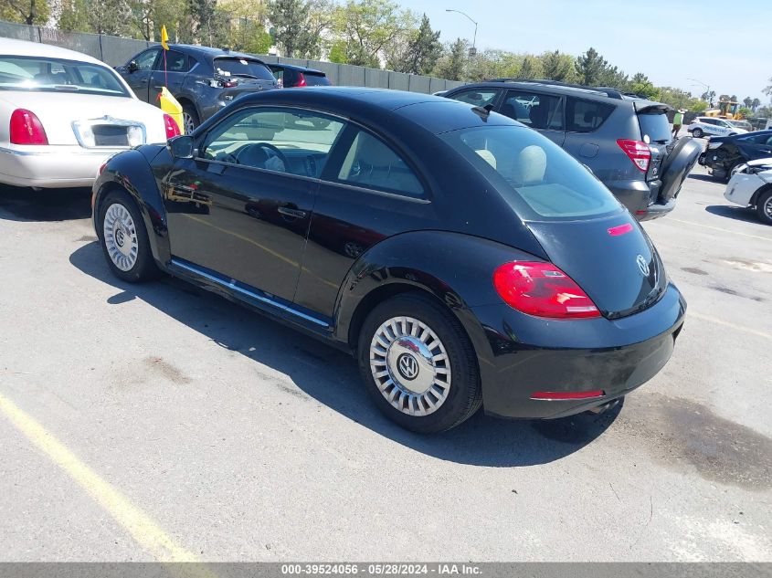 2014 Volkswagen Beetle 2.5L VIN: 3VWJX7AT7EM617091 Lot: 39524056