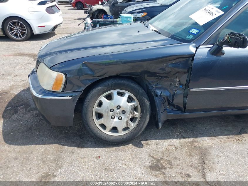 2003 Acura Rl 3.5 VIN: JH4KA965X3C001820 Lot: 39524062