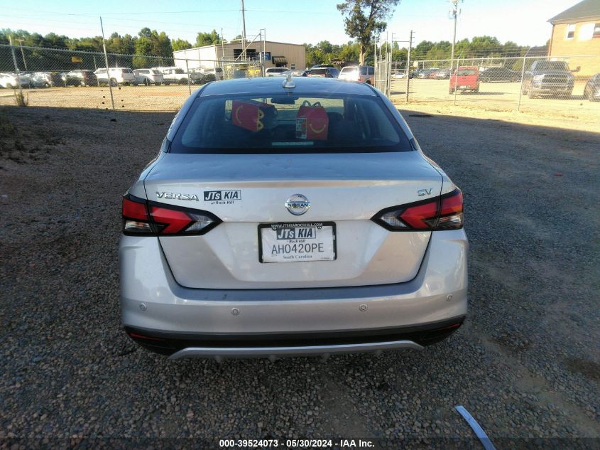 2021 Nissan Versa Sv Xtronic Cvt VIN: 3N1CN8EV6ML891974 Lot: 39524073