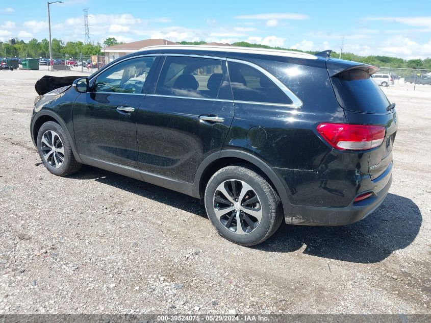 2016 Kia Sorento 2.0T Ex VIN: 5XYPH4A13GG013125 Lot: 39524075